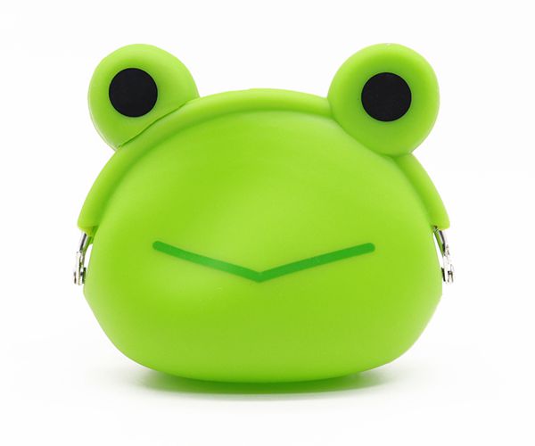 矽膠（jiāo）零錢袋，青蛙矽（guī）膠錢包，學生矽膠（jiāo）錢袋