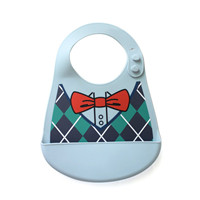 領結圍兜,矽膠圍嘴兜,卡通矽膠圍兜定（dìng）製